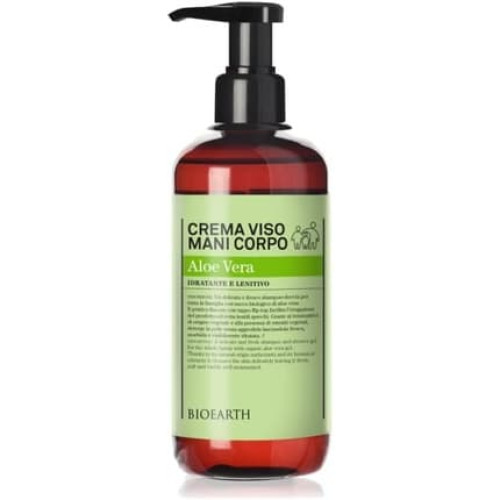 Bioearth Family Hand, Face and Body Cream with Aloe Vera 500ml