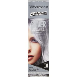 Vitalcare Vivid Color Direct Semipermanent Hair Colour 100ml Silver Vitalcare Vivid Color Direct Semipermanent Hair Colour 100ml Silver