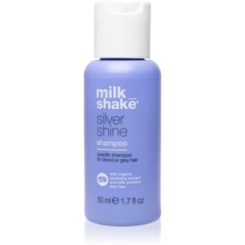Milk Shake Silver Shine Shampoo For Gray And Blonde Hair 50 Ml