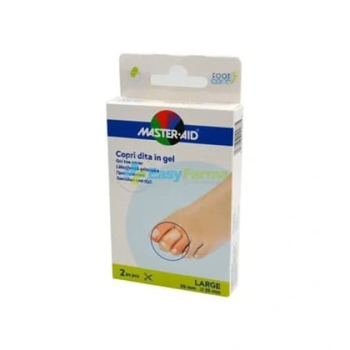 Pietrasanta Pharma Master Aid Foot Care Gel Toe Caps Large Size 55x25mm 2 Pieces Pietrasanta Pharma Master Aid Foot Care Gel Toe Caps Large Size 55x25mm 2 Pieces