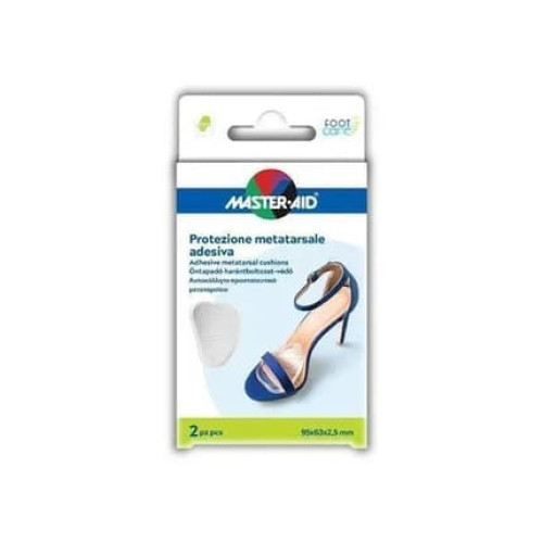 Pietrasanta Pharma Master Aid Foot Care Metatarsal Protective Adhesive 95x63x25 Mm Pack Of 2