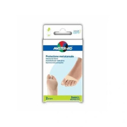Pietrasanta Pharma Master Aid Foot Care Metatarsal Protection Size Small 2 Pieces