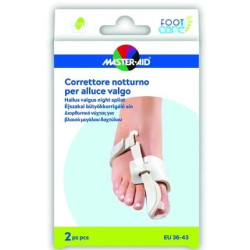 Master-Aid Foot Care Night Corrector for Hallux Valgus - Pack of 2