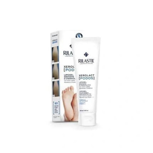 Rilastil Xerolact Podos Moisturizing And Keratolytic Lipogel 100 Milliliters