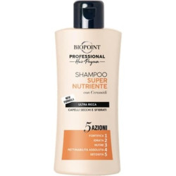 BIOPOINT Professional Super Nourishing Shampoo for Dry and Damaged Hair 100ml - Made in Italy