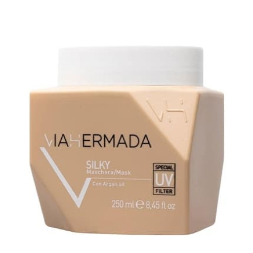Viahermada Silky Mask 250ml Nourishing Mask with Argan Oil