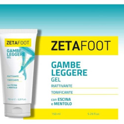 Zetafoot Light Legs Gel with Escin, Diosmin, and Plant Extracts