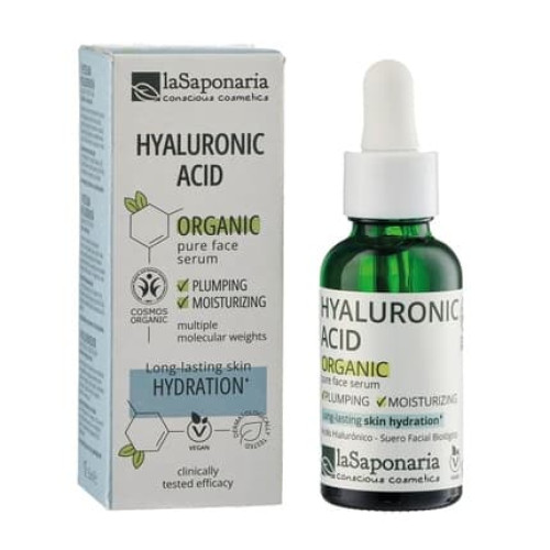 La Saponaria Organic Hyaluronic Acid Moisturizing and Replenishing