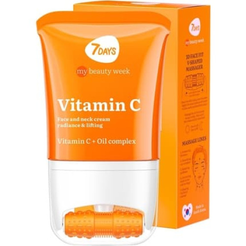Face, Neck and Décolleté Cream Radiance and Lifting with Vitamin C 80ml