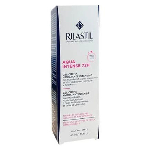 Rilastil Aqua Intense 72h Gel Intensive Moisturizing Cream 40ml