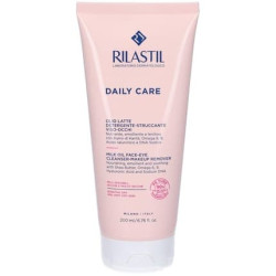 Rilastil Daily Care Face and Eye Cleansing Milk with Shea Butter and Hyaluronic Acid