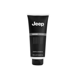 JEEP Freedom Shampoo & Shower Gel for Men with Aromatic Woody Scent Fresh Feeling Made in Italy 400ml JEEP Freedom Shampoo & Shower Gel for Men with Aromatic Woody Scent Fresh Feeling Made in Italy 400ml