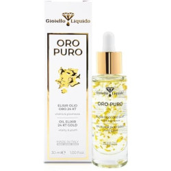 Gioiello Liquido Elixir with 24 Kt Gold Oils Anti-Dark Spots Face and Body 30ml Gioiello Liquido Elixir with 24 Kt Gold Oils Anti-Dark Spots Face and Body 30ml