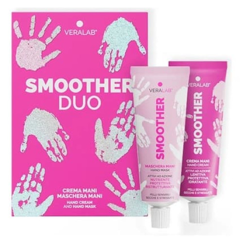 Veralab Smoother Duo Hydrates And Protects Your Hands 2 X 50 Ml