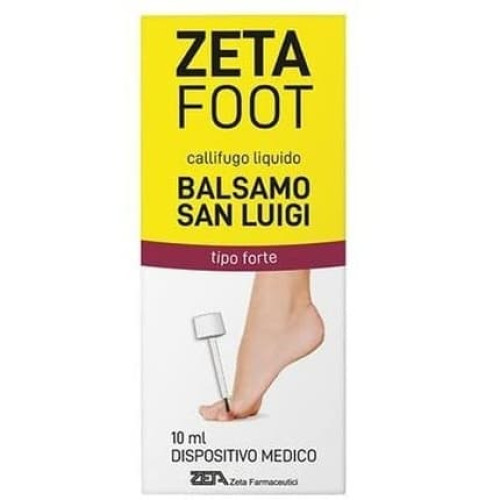 Zeta Farmaceutici ZetaFoot Callifugo Liquid Balsam San Luigi 10ml