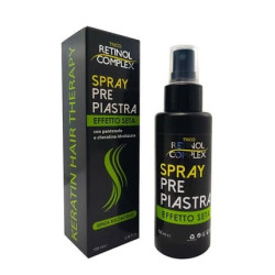 Heat Protection Spray with Silk Effect with Panthenol and Hydrolyzed Keratin Thermal Hair Protection Spray