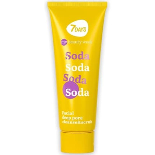 7days Face Scrub With Soda Zinc And Vitamin C Nourishing Skin Exfoliating Scrub With Fruit Extracts 80ml