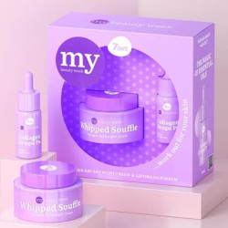 7Days Skincare Set with Anti-Age Face Cream and Collagen Serum - Korean Skincare Gift Set for Women 7Days Skincare Set with Anti-Age Face Cream and Collagen Serum - Korean Skincare Gift Set for Women