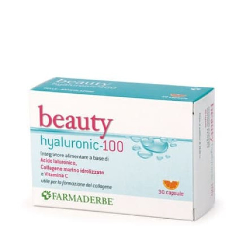 Beauty Hyaluron 100 10 Capsules - Pack of 3