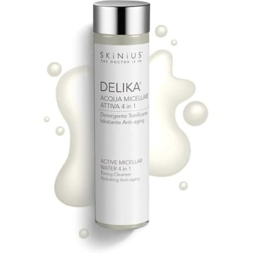 Skinius Delika Micellar Water for Sensitive and Combination Skin - 4 in 1 Action