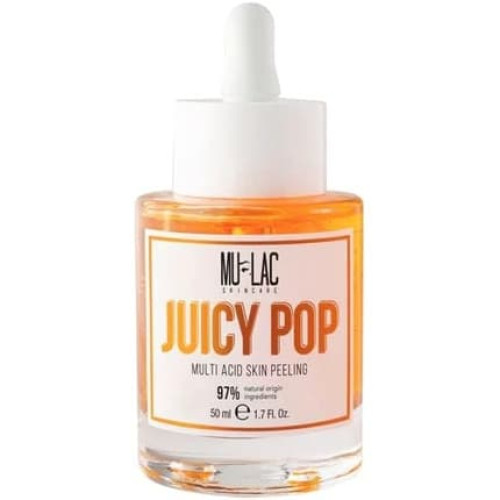 Mulac Cosmetics Juicy Pop Multiactive Exfoliant 50ml Vegan Cruelty Free 97% Natural Ingredients