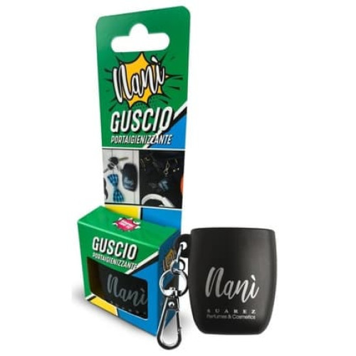Nani Hand Sanitizer Keychain Black