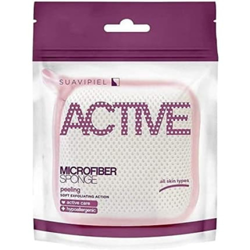 Suavipiel Bath Sponge White and Pink 31g