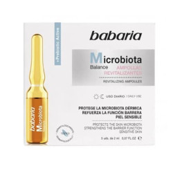 Babaria Microbiota Balance Revitalizing Treatment Ampoules For Sensitive Skin Daily Use 5 Units
