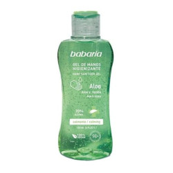 Babaria Aloe Sanitizing Hand Gel 70 Alcohol 100ml Babaria Aloe Sanitizing Hand Gel 70 Alcohol 100ml