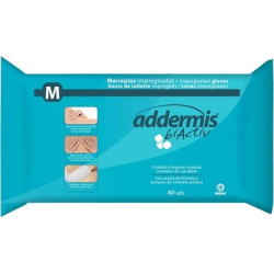 Indas Addermis Biactiv Impregnated Mittens 40 Units - Pack of 40 Indas Addermis Biactiv Impregnated Mittens 40 Units - Pack of 40