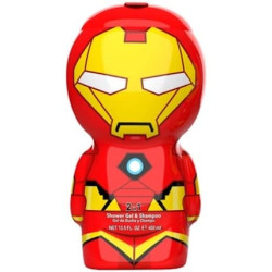 Marvel Iron Man 2in1 Shower Gel & Shampoo with 3D Figure and Great Scent 400ml Marvel Iron Man 2in1 Shower Gel & Shampoo with 3D Figure and Great Scent 400ml