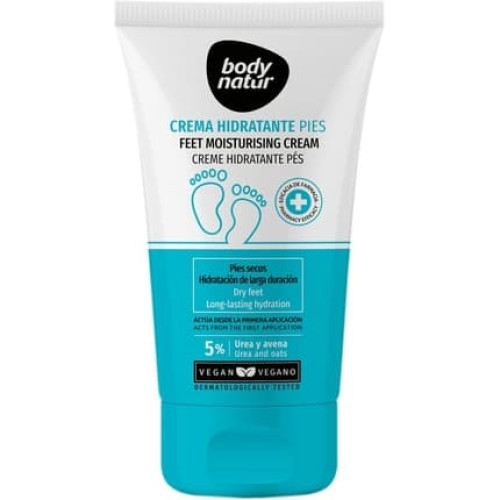Bodynatur Moisturizing Foot Cream Hydrates Softens and Protects Skin