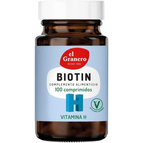 Biotin Vitamin H 100 Tablets