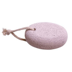 Eurostil Oval Pumice Stone 9.5x4.5 With Handle - 1 Unit
