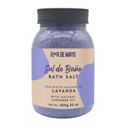 Treasures of the Sea Flor de Mayo Lavender Bath Salt 650g Treasures of the Sea Flor de Mayo Lavender Bath Salt 650g