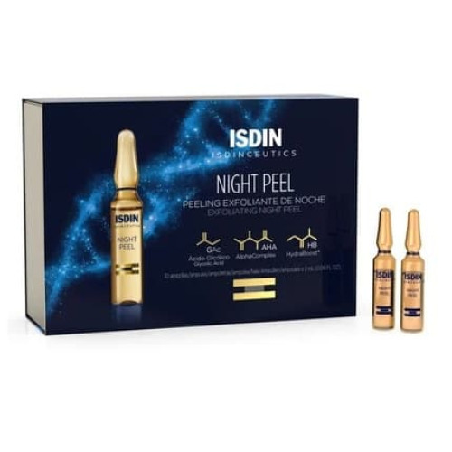 Isdinceutics Night Peel Exfoliating Serum In Ampoules For Night Use 30x2ml