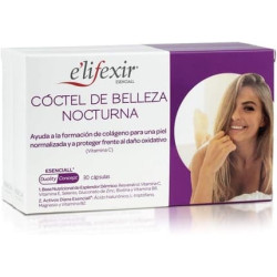 E'LIFEXIR Essential Beauty Cocktail Night Nutricosmetics Rejuvenating Anti-Aging 60 Capsules E'LIFEXIR Essential Beauty Cocktail Night Nutricosmetics Rejuvenating Anti-Aging 60 Capsules
