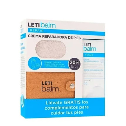 Leti Leti Balm Repair Cream For Feet 100ml Coffret