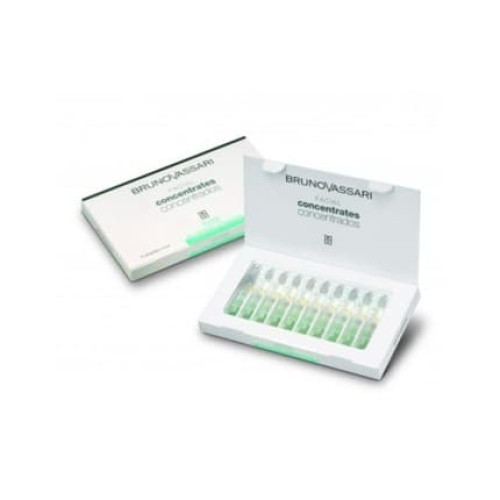 Bruno Vassari Pure Solutions Niacinamide Purifying Ampoules Treatment Serum For Oiliness For Face 10 Pieces 2 Milliliters Each