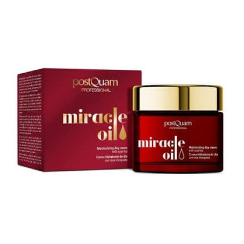PostQuam Miracle Oil Face Cream Women's Day Cream with Rosehip Oil 50ml