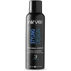 Nirvel Styling Design Foam Natural Curls 300ml - Pack of 3