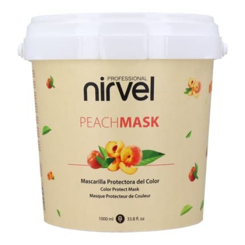 Nirvel Peach Mask 1000 Ml Nourishing Hair Treatment