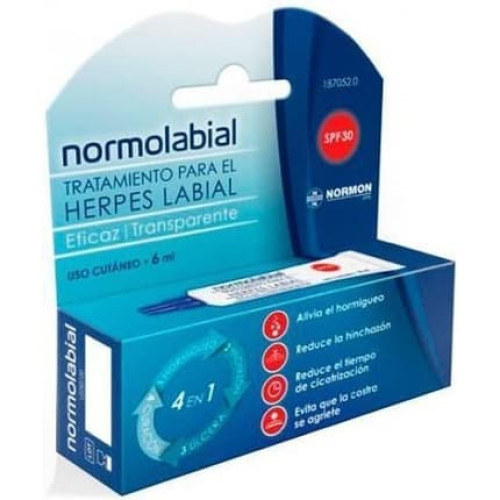 Normon Normolabial Tratamiento Herpes 6ml