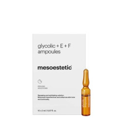 Mesoestetic Glycolic E F Ampoules 10x2ml Skincare For Radiant Skin