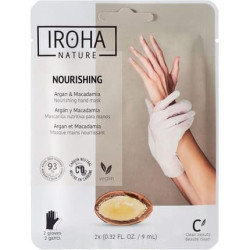 Iroha Nature Nourishing Gloves Mask for Hands - Argan Iroha Nature Nourishing Gloves Mask for Hands - Argan