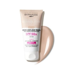 Byphasse Antiaging Facial Cream With Color Spf 50 Medium 50ml Byphasse Antiaging Facial Cream With Color Spf 50 Medium 50ml