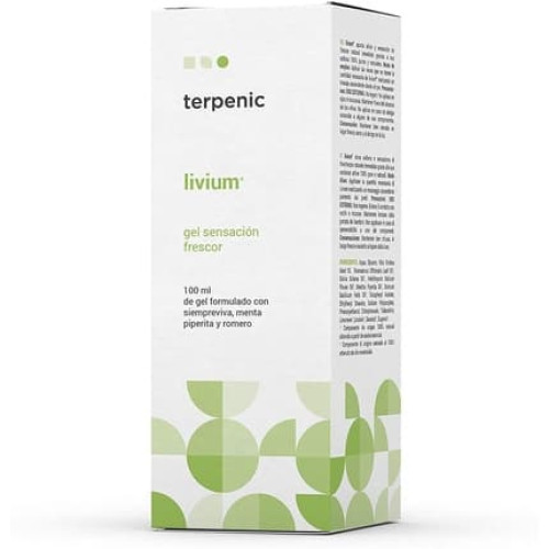 Terpenic Medical Livium Gel for Freshness and Relief of Tired Legs 100ml Terpenic Medical Livium Gel for Freshness and Relief of Tired Legs 100ml