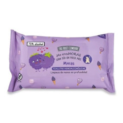 The Fruit Company Hydroalcoholic Hand Towels Moras Biodegradable 15 Pieces 70 Alcohol