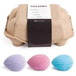 Aquarius Egg Cup with 6 Bath Bombs 70g Aquarius Egg Cup with 6 Bath Bombs 70g