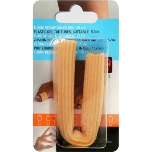 Neh Feet Elastic Tube with Gel Cutouts Size L